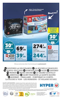 Promo Billetterie dans le catalogue Hyper U du moment à la page 108