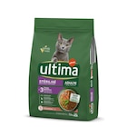 Croquettes pour chat stérilisé adulte - ULTIMA en promo chez Carrefour Market Croquettes pour chat stérilisé adulte - ULTIMA dans le catalogue Carrefour Market