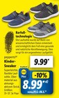 Aktuelles Kinder-Sneaker Angebot bei Lidl in Cottbus ab 9,99 €