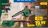 Akku-Universalgebläse 20 V Angebote von PARKSIDE bei Lidl Nettetal für 19,99 €