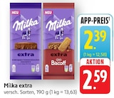 extra Großzügiges Schokoladenstück Alpenmilch im Angebot bei E center in Homburg extra Großzügiges Schokoladenstück Alpenmilch Angebote von Milka bei E center Homburg für 2,39 €