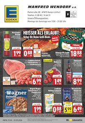 Aktueller EDEKA Prospekt mit Fleisch, "Aktuelle Angebote", Seite 1
