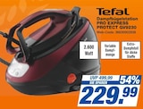 Dampfbügelstation PRO EXPRESS PROTECT GV9230 Angebote von Tefal bei expert Duisburg für 229,99 €