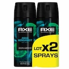 Déodorant spray aqua bergamot (b) - AXE en promo chez Intermarché Nice à 4,21 €