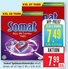 All in 1 Extra Tabs XXL 67 Tabs Angebote von Somat bei Marktkauf Ravensburg für 7,49 €