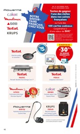 Appareil Raclette Angebote im Prospekt "LES PRIX BAS Spécial Halloween" von Hyper U Appareil Raclette Angebote im Prospekt "LES PRIX BAS Spécial Halloween" von Hyper U auf Seite 42