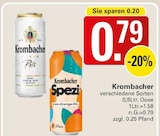 Aktuelles Krombacher Angebot bei WEZ in Minden ab 0,79 €