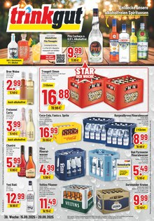 Aktueller Trinkgut Prospekt "Aktuelle Angebote" Seite 1 von 6 Seiten