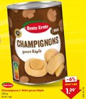 Champignons ganze Köpfe von Beste Ernte im aktuellen Netto Marken-Discount Prospekt für 1,39 €