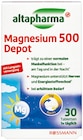 Magnesium 500 Depot Magnesium 400 Angebote von Altapharma bei Rossmann Krefeld für 2,99 €