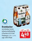 Krombacher Angebote bei famila Nordost Neustadt für 4,49 €