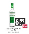 Vodka Angebote von Moskovskaya bei Hieber Lörrach für 6,99 €