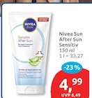 After Sun Sensitiv von Nivea Sun für 4,99 € bei budni im Angebot After Sun Sensitiv von Nivea Sun im aktuellen budni Prospekt