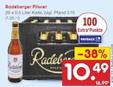 Pilsner bei Netto Marken-Discount im Müncheberg Prospekt für 10,49 €