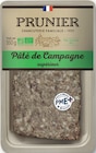 Pâté de Campagne Supérieur - PRUNIER - Intermarché Super Pâté de Campagne Supérieur - PRUNIER à 2,50 € dans le catalogue Intermarché Super