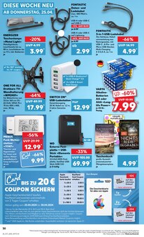 Batterie im Kaufland Prospekt "Aktuelle Angebote" mit 44 Seiten (Bremen)