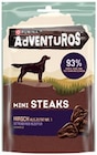 Adventuros Mini Steaks von Purina für 1,79 € bei REWE im Angebot Adventuros Mini Steaks von Purina im aktuellen REWE Prospekt