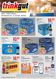 Aktueller Trinkgut Discounter Prospekt für Isny (Allgäu) 03.08.2026 - 08.08.2026 Trinkgut Prospekt für Isny (Allgäu) mit 4 Seiten