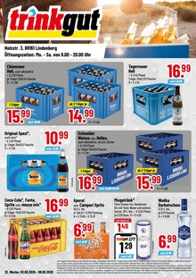 Aktueller Trinkgut Prospekt (Weiler-Simmerberg, 4 Seiten zum blÀttern Trinkgut Prospekt Aktuelle Angebote mit 4 Seiten