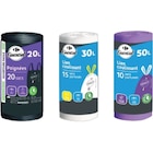 SUR TOUS LES SACS POUBELLES À LIENS COULISSANTS ET AVEC POIGNÉES - CARREFOUR ESSENTIAL dans le catalogue Carrefour
