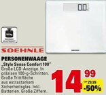 Style Sense Comfort 100 Angebote von SOEHNLE bei E center Baden-Baden für 14,99 €