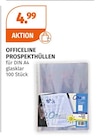 Prospekthuellen im Müller Prospekt Prospekthüllen von Officeline im aktuellen Müller Prospekt für 4,99 €
