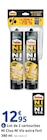 Promo Lot de 2 cartouches Ni Clou Ni Vis extra fort 380 ml à 12,95 € dans le catalogue Mr.Bricolage à Craponne
