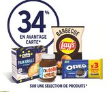 34% en avantage carte sur une séléction des produit en promo chez Intermarché Rouen