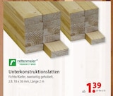 Unterkonstruktionslatten bei bauSpezi im Bönnigheim Prospekt für 1,39 €