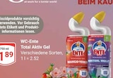 Aktuelle Ente Angebote bei GLOBUS in Krefeld Aktuelles Total Aktiv Gel Angebot bei GLOBUS in Krefeld ab 1,89 €