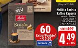 Barista Kaffee Kapseln bei EDEKA im Recke Prospekt für 4,49 €
