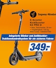 Aktuelle Motorrad Angebote bei expert in Bielefeld Aktuelles E-Scooter KickScooter E2 PRO D Angebot bei expert in Bielefeld ab 349,00 €