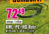 KWL-PE-HD Rohr im aktuellen Hornbach Prospekt