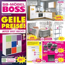 SB Möbel Boss Prospekt "GEILE PREISE!" für Weißenfels, 12 Seiten, 21.02.2026 - 27.02.2026
