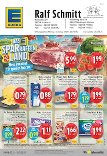 EDEKA Prospekt der Woche "Aktuelle Angebote" Seite 1, 10.11.2025 bis 15.11.2025 für Schwerte Aktueller EDEKA Prospekt "Aktuelle Angebote" Seite 1 von 24 Seiten für Schwerte