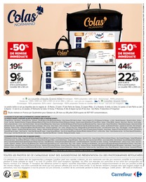 Prix et réduction Couette dans le prospectus Carrefour en cours Offre Couette dans le catalogue Carrefour du moment à la page 2