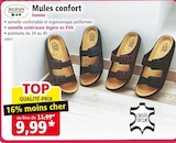 Mules confort homme - BIOFUN en promo chez Norma Reims à 9,99 €
