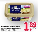 Aktuelles mit Butter extra streichzart ungesalzen Angebot bei E center in Heidelberg ab 1,29 €
