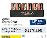 Energy Drink Angebote von Action bei Metro Nordhausen für 11,14 €