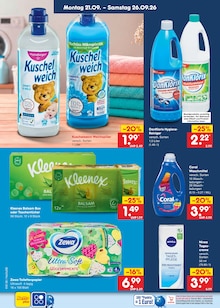 Weichspüler im aktuellen Netto Marken-Discount Prospekt (Rostock) Weichspüler im Netto Marken-Discount Prospekt "Aktuelle Angebote" mit 69 Seiten (Rostock)