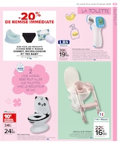 WC Angebote im Prospekt "BONNE ANNÉE BONNE PROMO" von Carrefour auf Seite 29