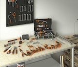 Mallette d'outillage 120 pcs magnusson en promo chez Brico Dépôt Albi à 69,90 €