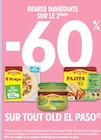 Intermarché Contact Tocane-Saint-Apré - Promo -60% de remise immédiate sur le 2ème sur tout Old El Paso Promo -60% de remise immédiate sur le 2ème sur tout Old El Paso à dans le catalogue Intermarché Contact à Tocane-Saint-Apré