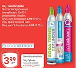 CO₂-Tauschzylinder Grün Angebote von Sodastream bei GLOBUS Gera für 3,99 €