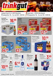 Trinkgut Discounter Prospekt der aktuellen Woche mit 4 Seiten, gültig von 15.12.2025 bis 20.12.2025, in Eching und Umgebung Aktueller Trinkgut Discounter Prospekt in Eching und Umgebung, "Aktuelle Angebote" mit 4 Seiten, 15.12.2025 - 20.12.2025