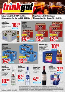 Trinkgut Prospekt der KW 50 "Aktuelle Angebote" Aktueller Trinkgut Prospekt "Aktuelle Angebote" Seite 1 von 4 Seiten