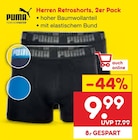 Herren Retroshorts, 2er Pack von Puma im aktuellen Netto Marken-Discount Prospekt