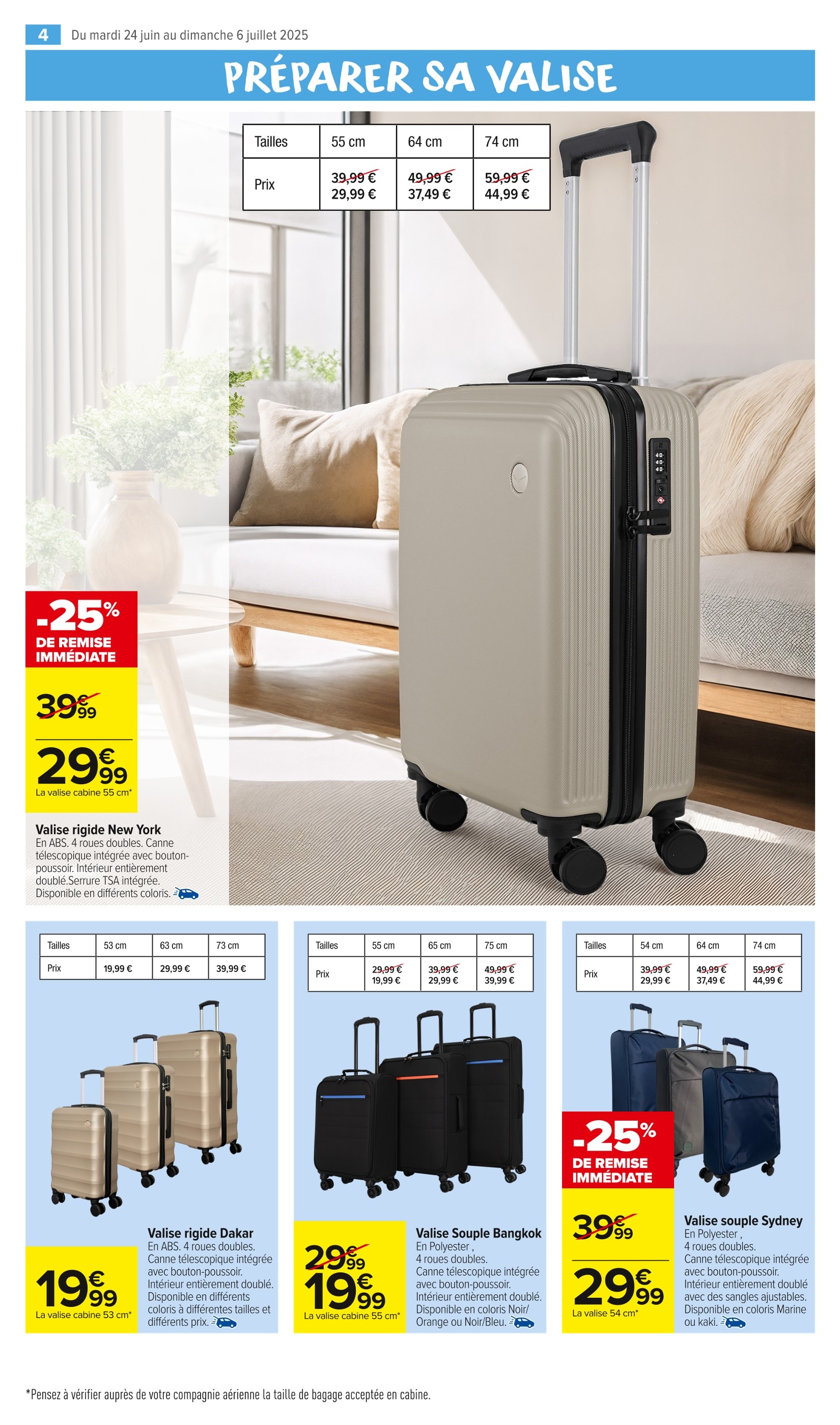 Valise Souple Valise Carrefour Prix Grande Valise Carrefour