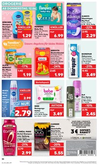 Pampers im Kaufland Prospekt "Aktuelle Angebote" mit 54 Seiten (Saarbrücken)