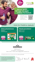 Aktueller mea - meine apotheke Apotheken Prospekt für Weidenbach: Unsere September-Angebote mit 4} Seiten, 01.09.2025 - 30.09.2025